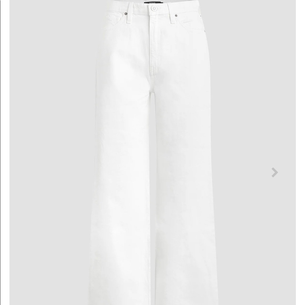 White Hudson flare jeans - brand new